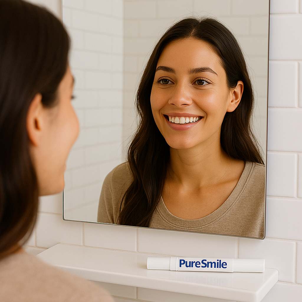 PureSmile™ - Odkryj siłę śnieżnobiałego uśmiechu ✨